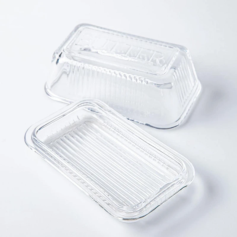 Keittiö Maslo Glass Butter Dish (Clear)
