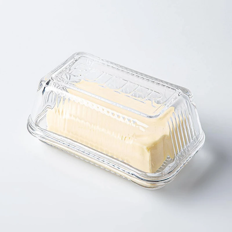 Keittiö Maslo Glass Butter Dish (Clear)