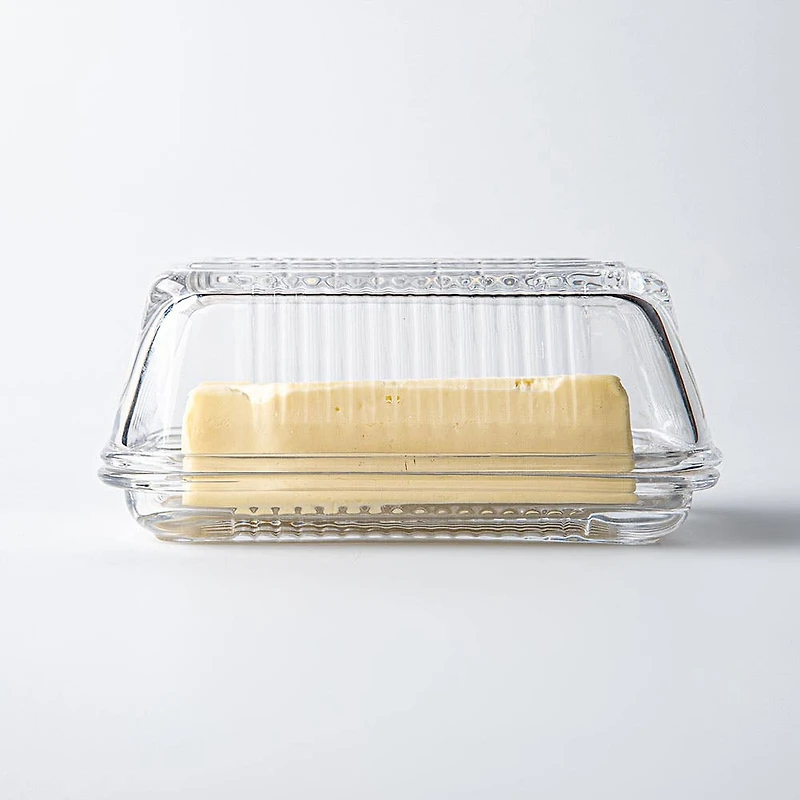 Keittiö Maslo Glass Butter Dish (Clear)