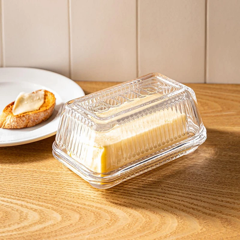 Keittiö Maslo Glass Butter Dish (Clear)