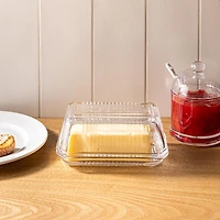 Keittiö Maslo Glass Butter Dish (Clear)