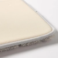Harman Luxe Ribbed Memory Foam Bathmat