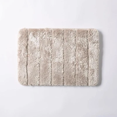 Harman Luxe Ribbed Memory Foam Bathmat
