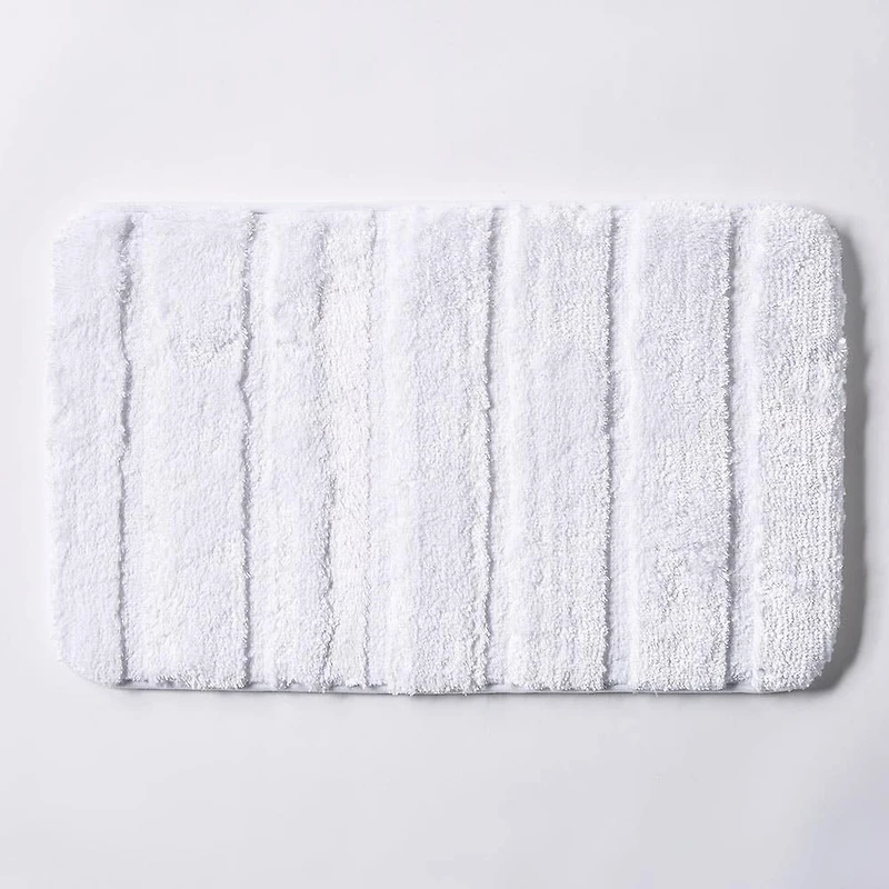 Harman Luxe Ribbed Memory Foam Bathmat