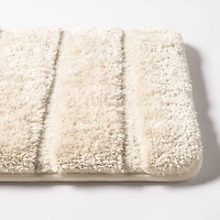 Harman Luxe Ribbed Memory Foam Bathmat - Cream