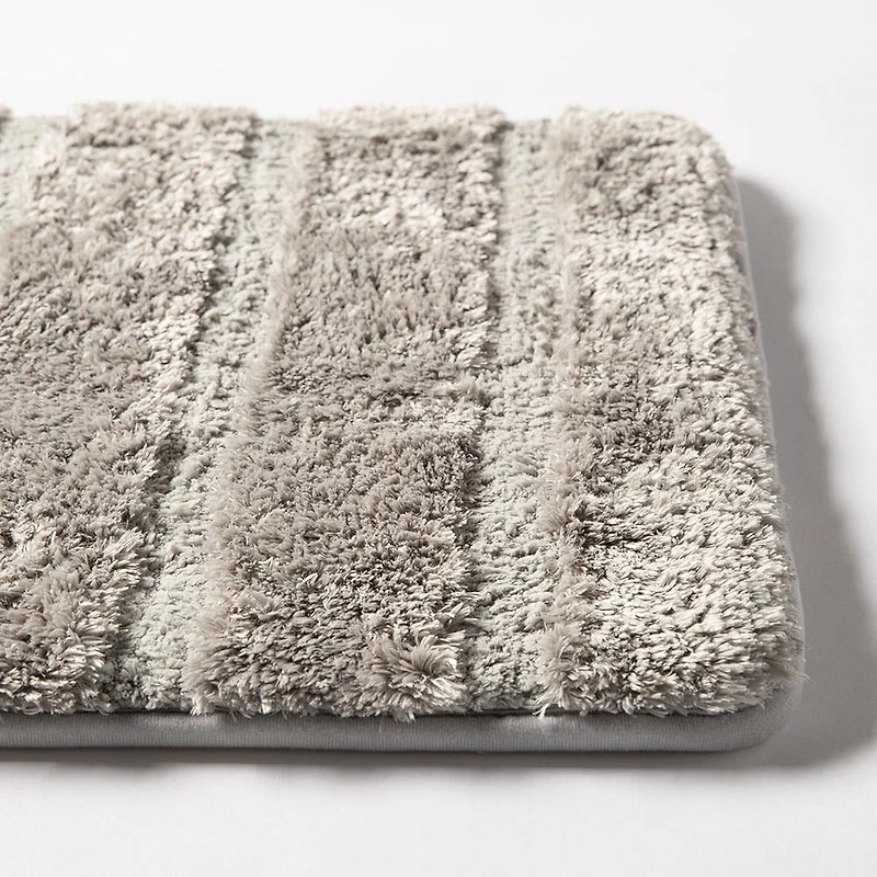 Harman Luxe Ribbed Memory Foam Bathmat