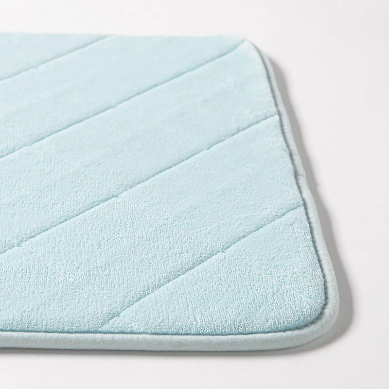 Harman Supreme Memory Foam Bathmat - Aqua (20x32")