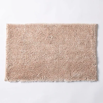 Harman Luxe Chenille Memory Foam Bathmat - Champagne (20X32")