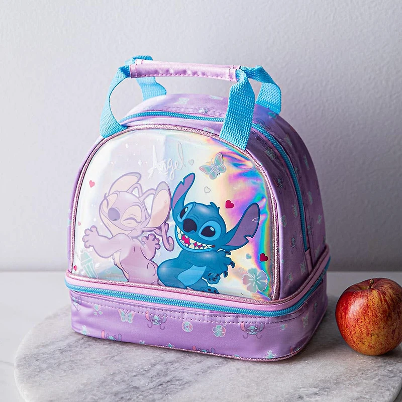 Heys Deluxe 'Lilo & Stitch' Thermal Lunch Bag 8.75 x 5.5 x 8"