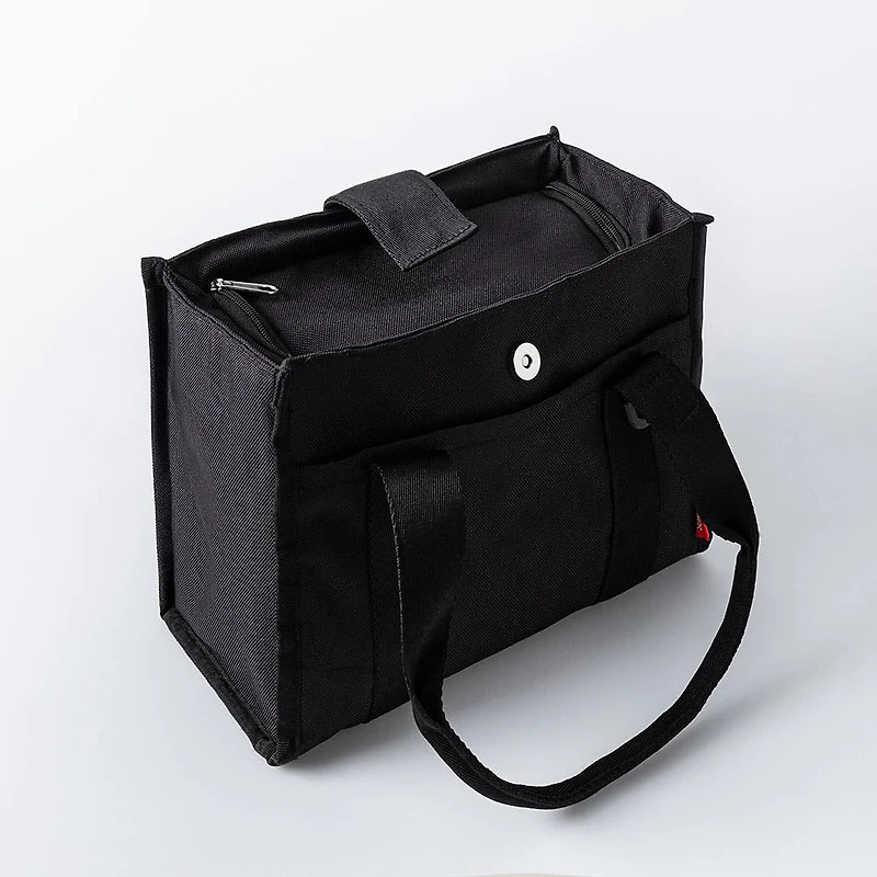 Thermos Icon Series Insulated Lunch Tote (Granite Black)26.7x14x22.9cm