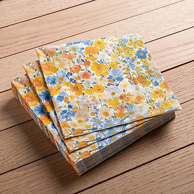 Harman 3-Ply 'Spring Floral' Paper Napkin - Set of 20