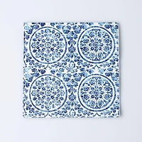 Harman 3-Ply 'Medallion' Paper Napkin - Set of 20 (Blue)