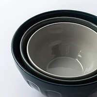 KSP Heirloom 'Faceted' Mixing Bowl - Set of 3 (Green)