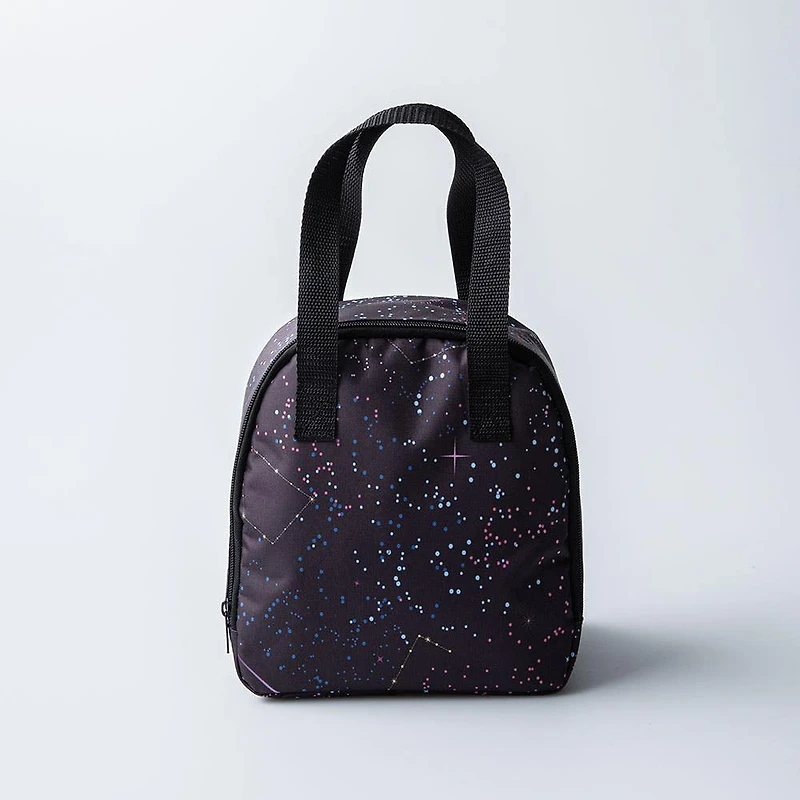 KSP Pack 'Constellations' Insulated Lunch Bag (Black/White)