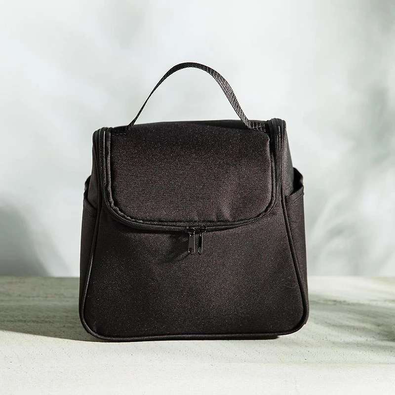 KSP Tote 'Solid' Insulated Lunch Bag (Black)