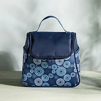 KSP Tote 'Mosaic' Insulated Lunch Bag (Blue/White)