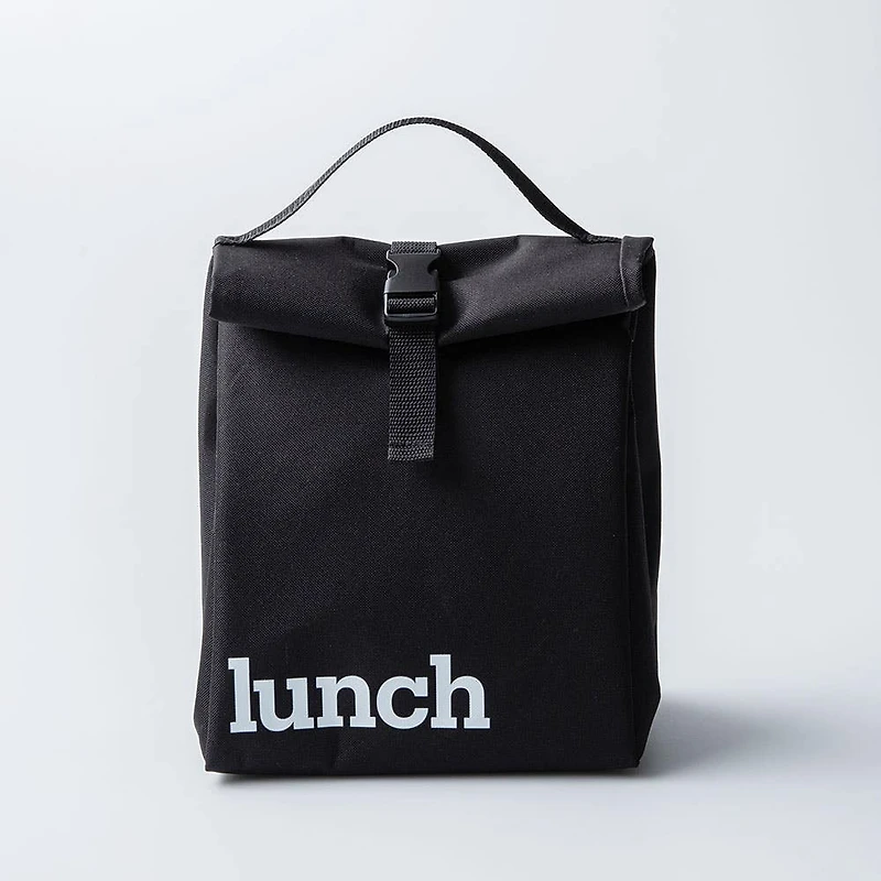 KSP Sack 'Lunch' Insulated Lunch Bag (Black/White)