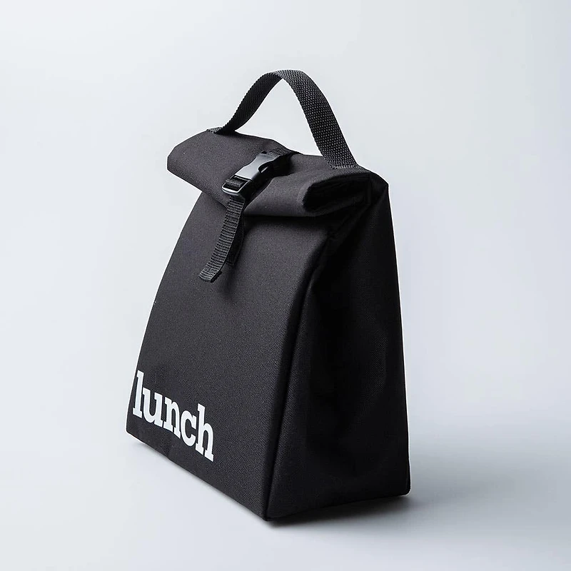 KSP Sack 'Lunch' Insulated Lunch Bag (Black/White)