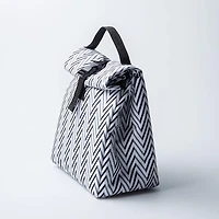 KSP Sack 'Zig Zag' Insulated Lunch Bag (Black/White)
