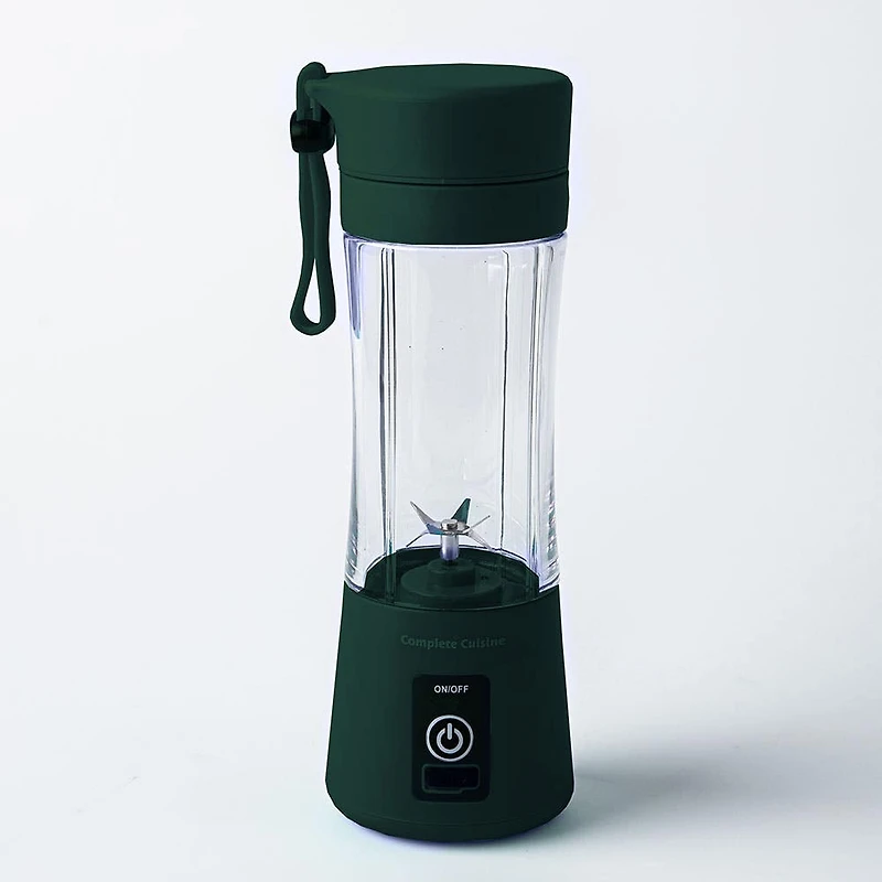 Complete Cuisine Portable Rechargeable Mini Blender (Green)