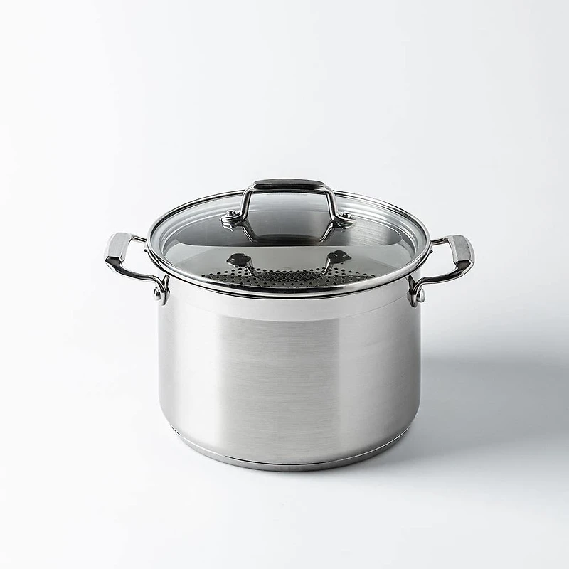 Tramontina Gourmet Pasta Strainer Pot - Set of 2 (Stainless Steel)