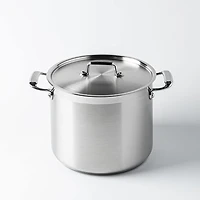 Tramontina Gourmet Stock Pot with Lid 11L (Stainless Steel)