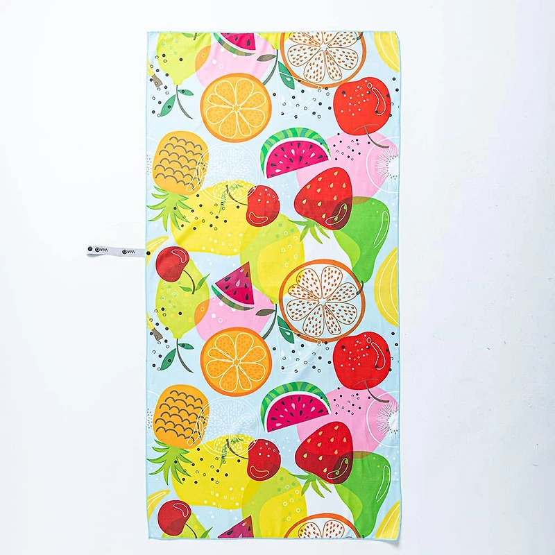 Waci Fast Drying 'Fruit Salad' Microfiber Beach Towel