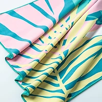 Waci Fast Drying 'Palms' Microfiber Beach Towel 30 x 60" (Multicolour)