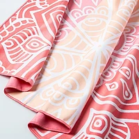 Waci Fast Drying 'Mandala Stripe' Microfiber Beach Towel (MultiColour)