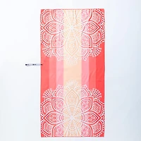 Waci Fast Drying 'Mandala Stripe' Microfiber Beach Towel (MultiColour)