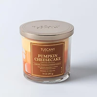 Empire Tuscany 3-Wick 'Pumpkin Cheesecake' Glass Jar Candle