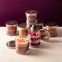 Empire Tuscany 3-Wick 'Cranberry Shortbread' Glass Jar Candle