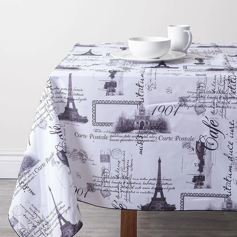 Myles Promo Polyester Tablecloth 60x104" (Asstd.)