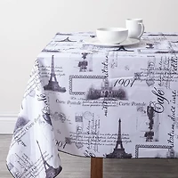 Myles Promo Polyester Tablecloth 60x104" (Asstd.)