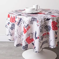 Myles Promo Polyester Tablecloth 60" Round (Asstd.)