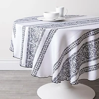 Myles Promo Polyester Tablecloth 60" Round (Asstd.)