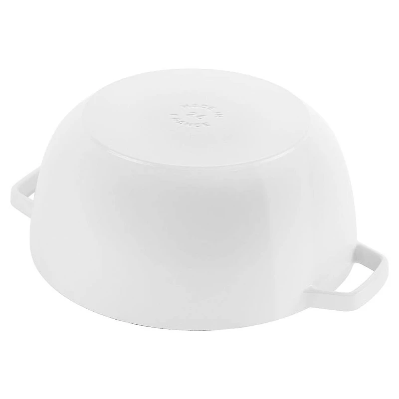 Staub France 'Year of The Snake' Cast Iron Round Cocotte (White)