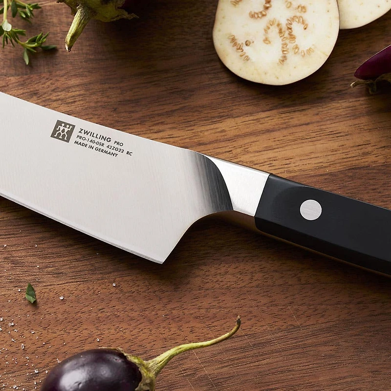 Zwilling Pro Santoku Knife Rocking