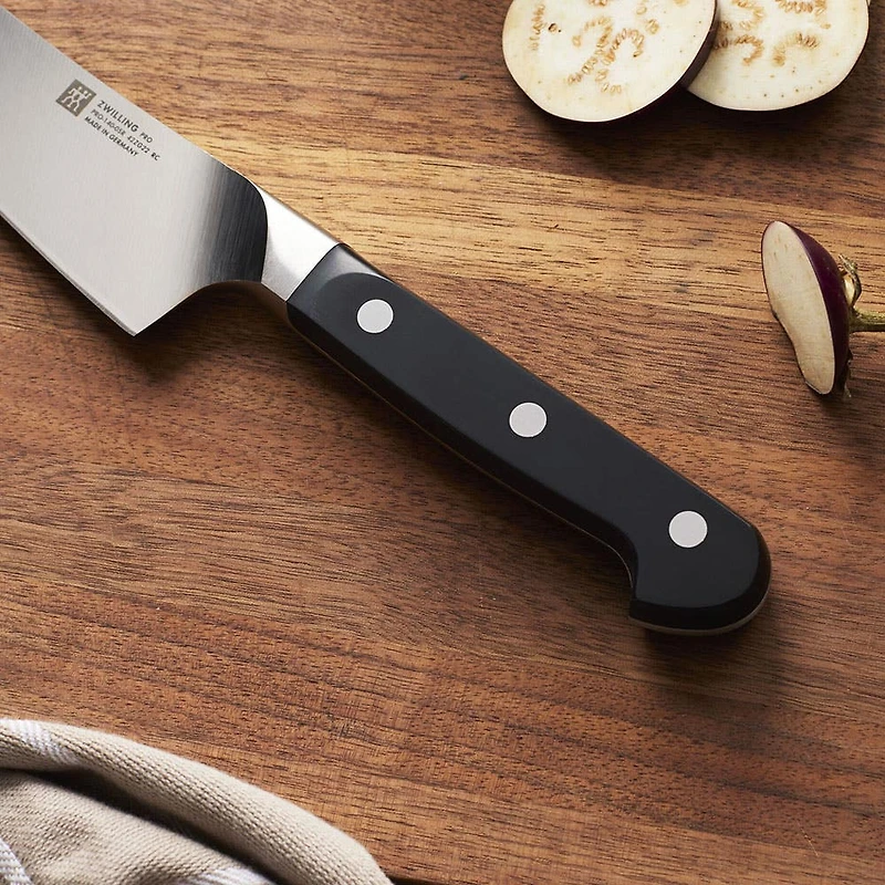 Zwilling Pro Santoku Knife Rocking