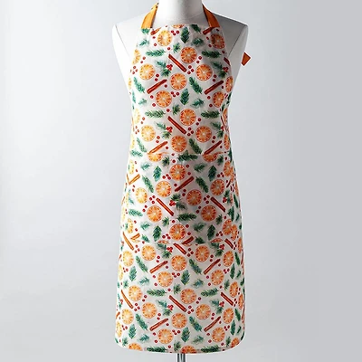 Harman Christmas 'Mulled Wine' Cotton Apron