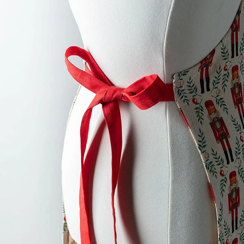 Harman Christmas 'Nutcracker' Cotton Apron