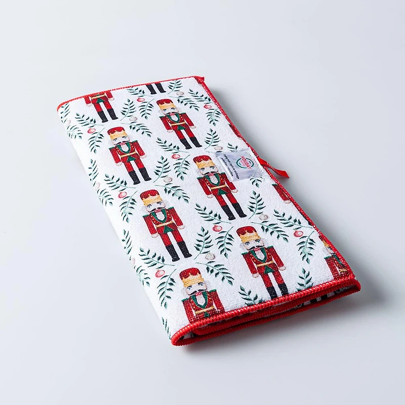 Harman Christmas 'Nutcracker' Microfibre Dish Drying Mat