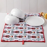 Harman Christmas 'Nutcracker' Microfibre Dish Drying Mat