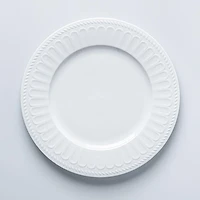 A La Carte 'Petal' Open Stock Dinner Plate 27cm (White)