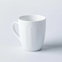 A La Carte 'Petal' Open Stock Mug 420ml (White)