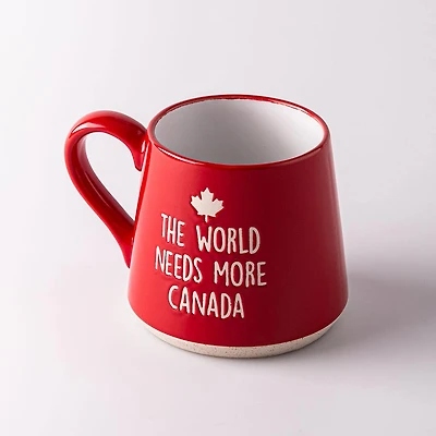 Koppers Big Bottom 'More Canada' Mug (Red/White)