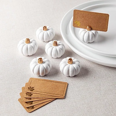 Harman Pumpkin Place Card Holder