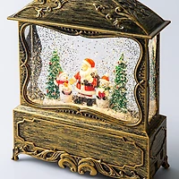 KSP Christmas Wonder 'Santa & Snowman' LED Snowglobe Lantern