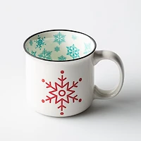 KSP Christmas Elements 'Snowflake' Ceramic Mug (530mL)