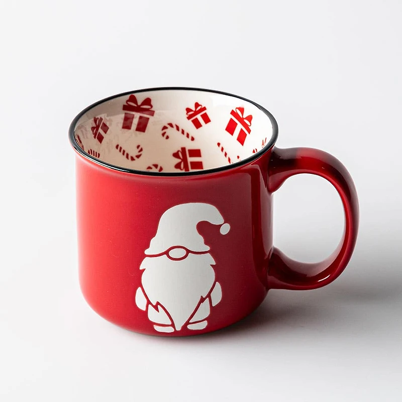 KSP Christmas Elements 'Gnome' Ceramic Mug